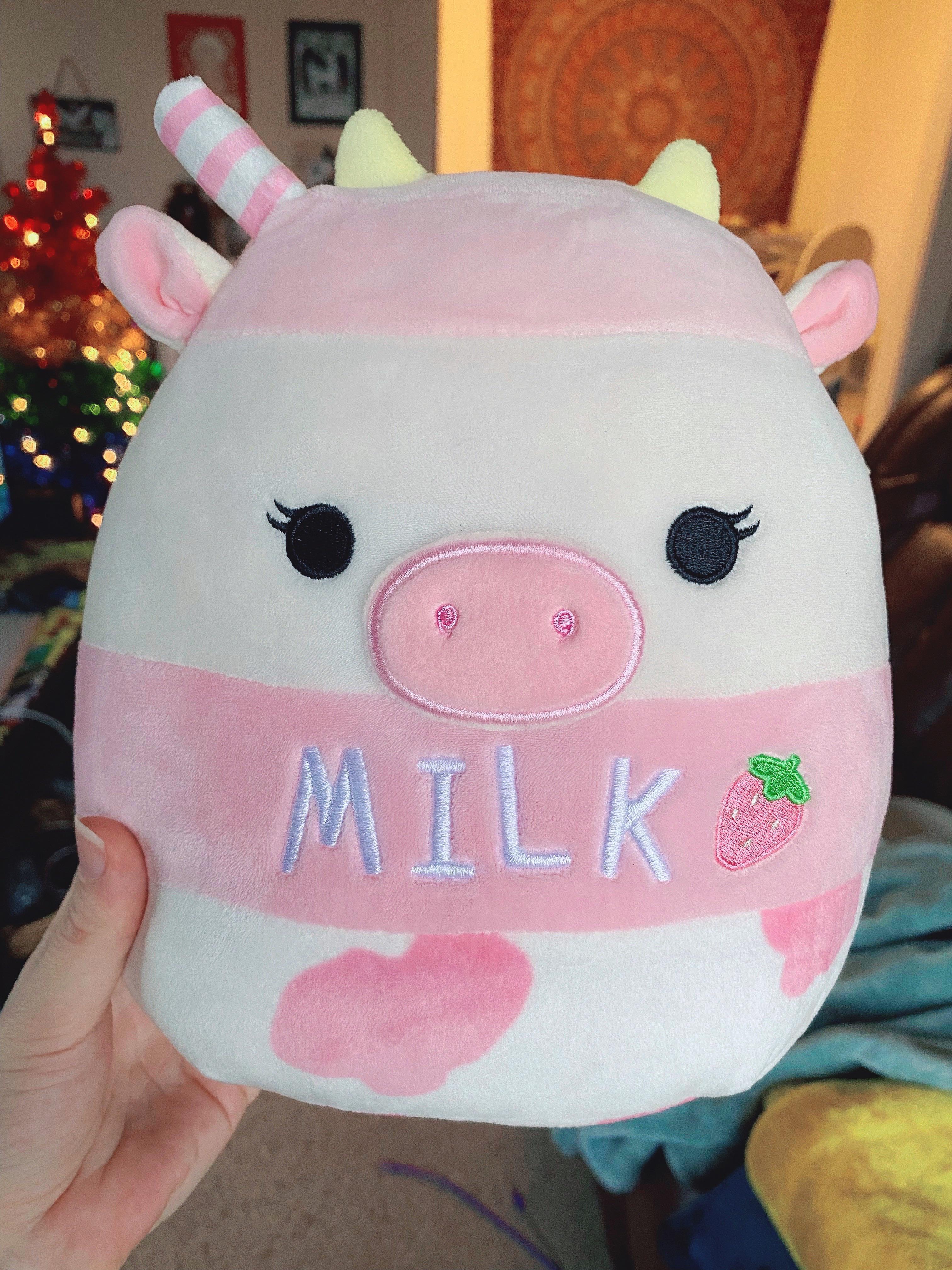 strawberry milk squishmallow