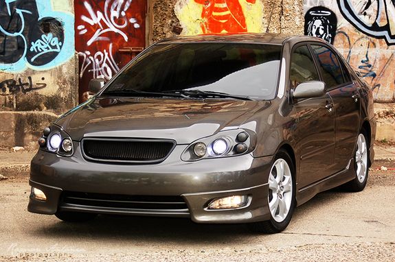 2005 toyota corolla modded