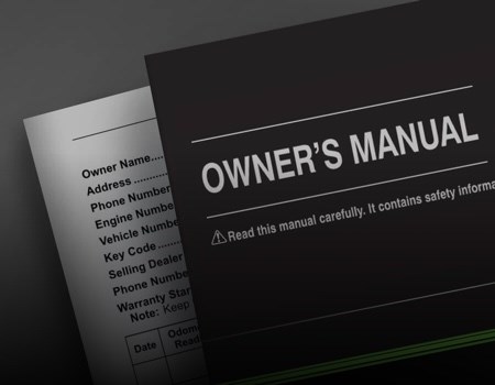 kawasaki owners manuals