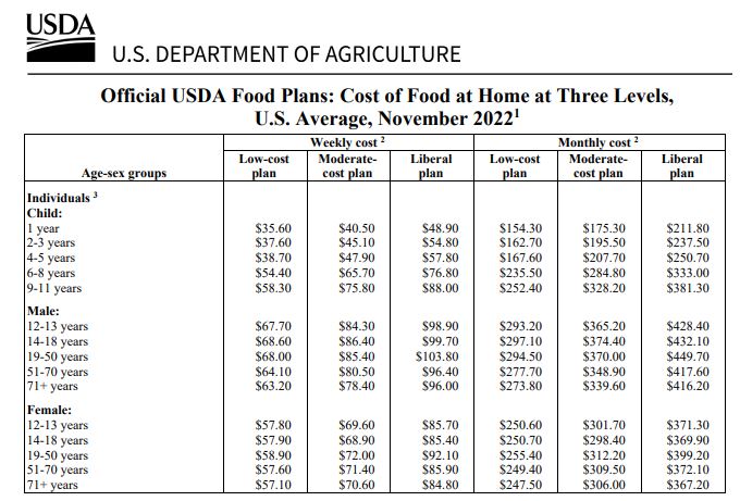 average weekly grocery bill for family of 4 australia 2023