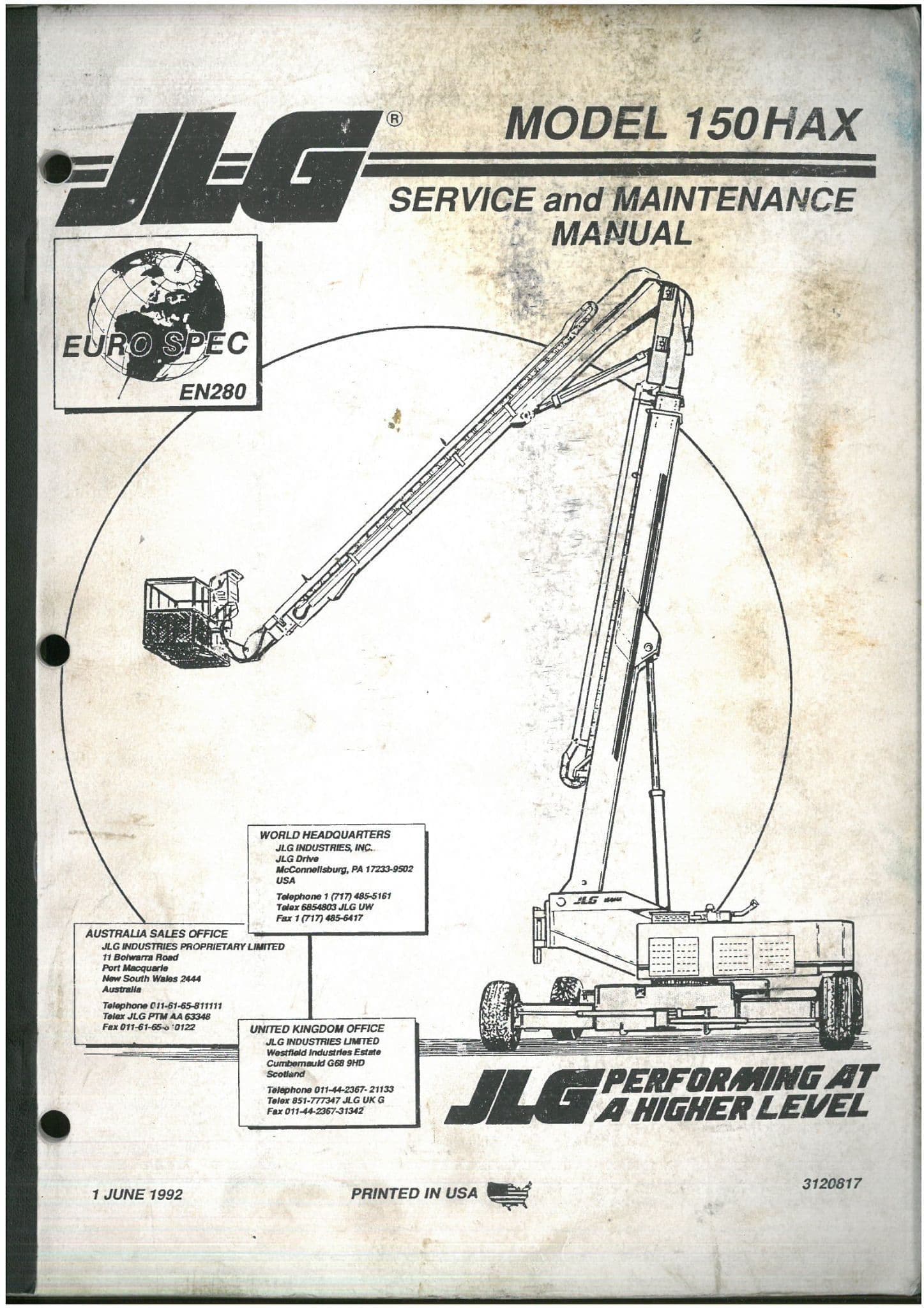 jlg manuales