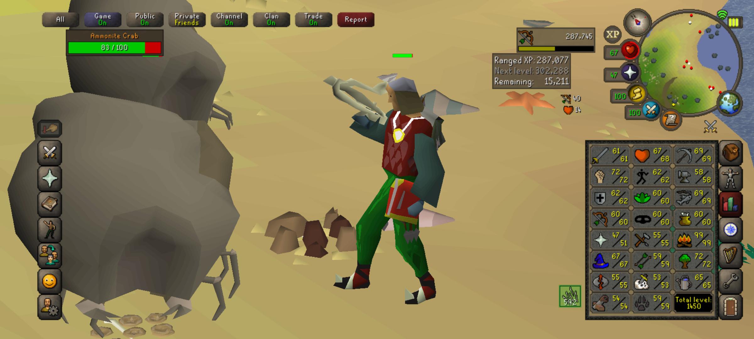 good range gear osrs