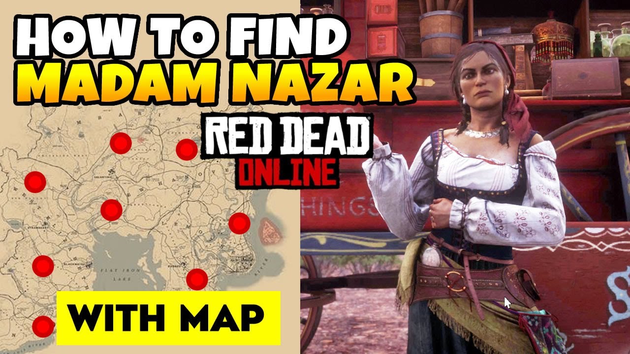 red dead 2 madam nazar location