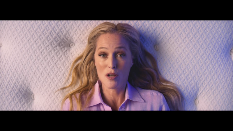 is gillian anderson in the dreams advert