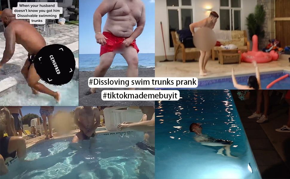 dissolve swim trunks