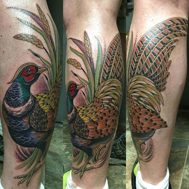 pheasant tattoo