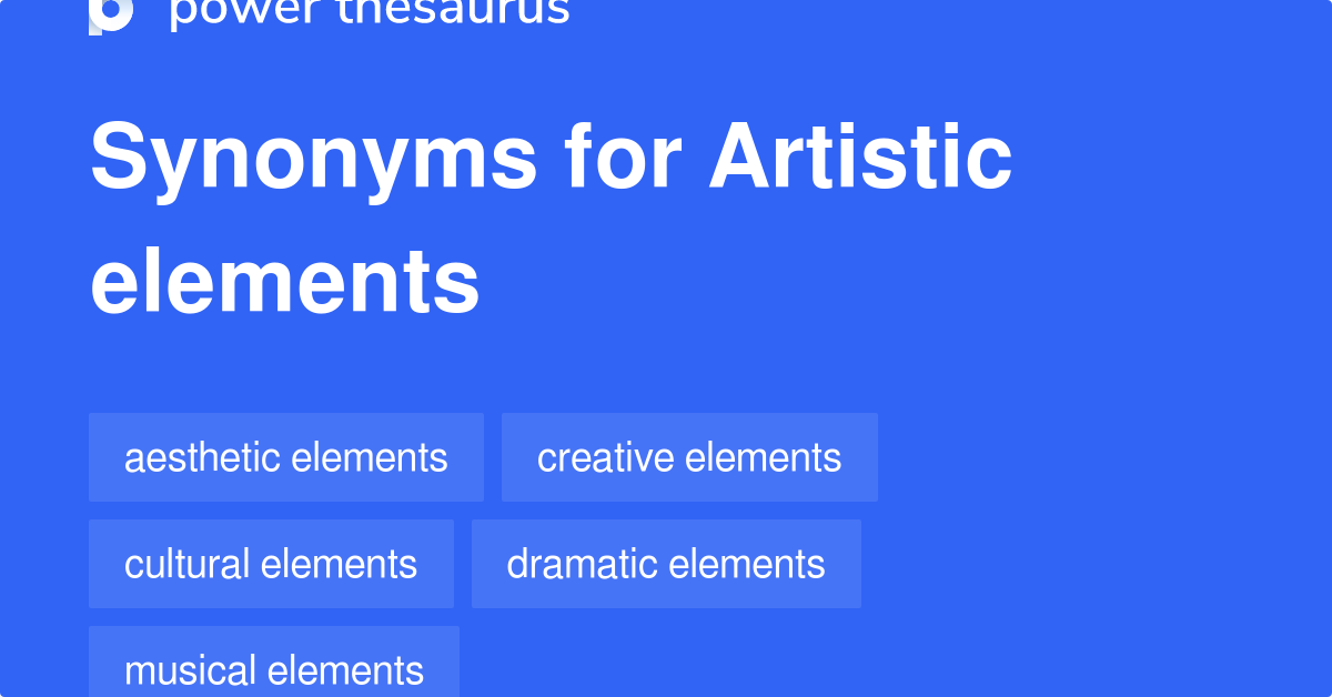 artistic synonyms