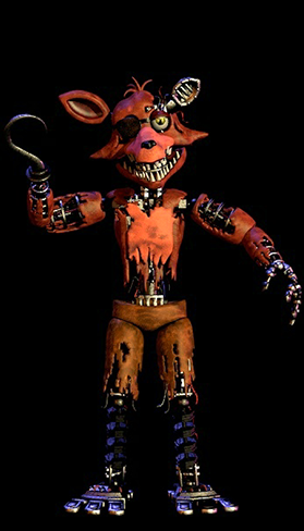 foxy black background