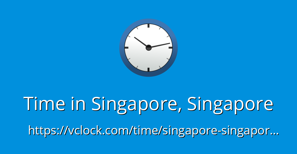 what time.is it in singapore