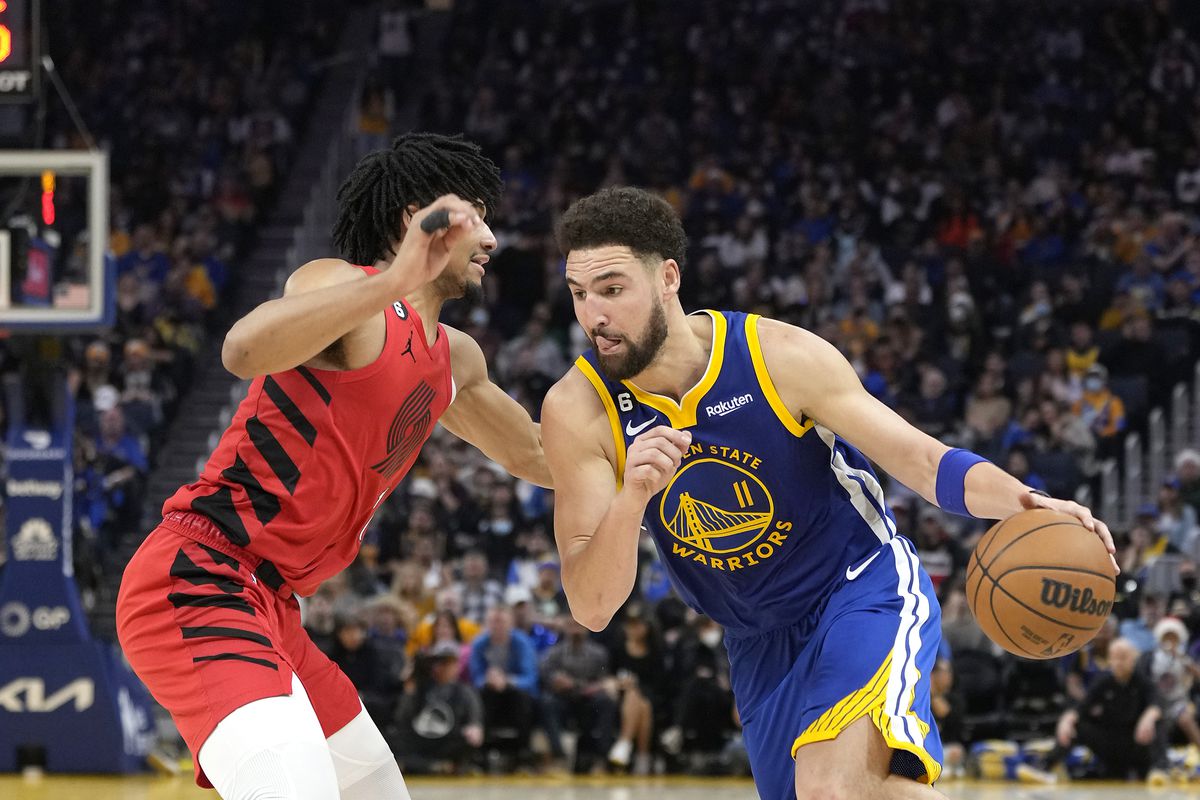 golden state vs trail blazers