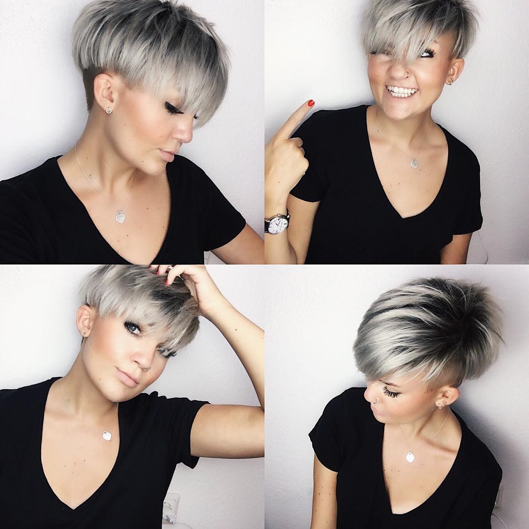 choppy pixie hairstyles