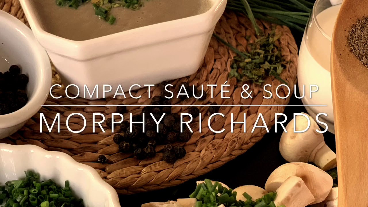 mushroom soup recipe for morphy richards soup maker