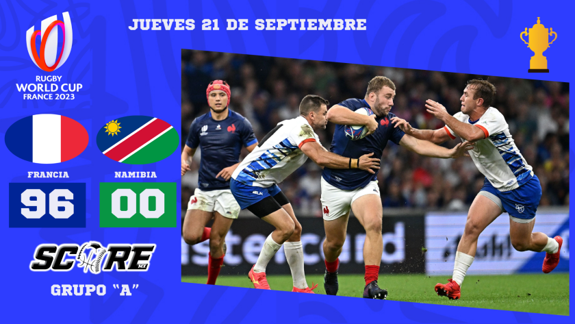 francia vs namibia resultado