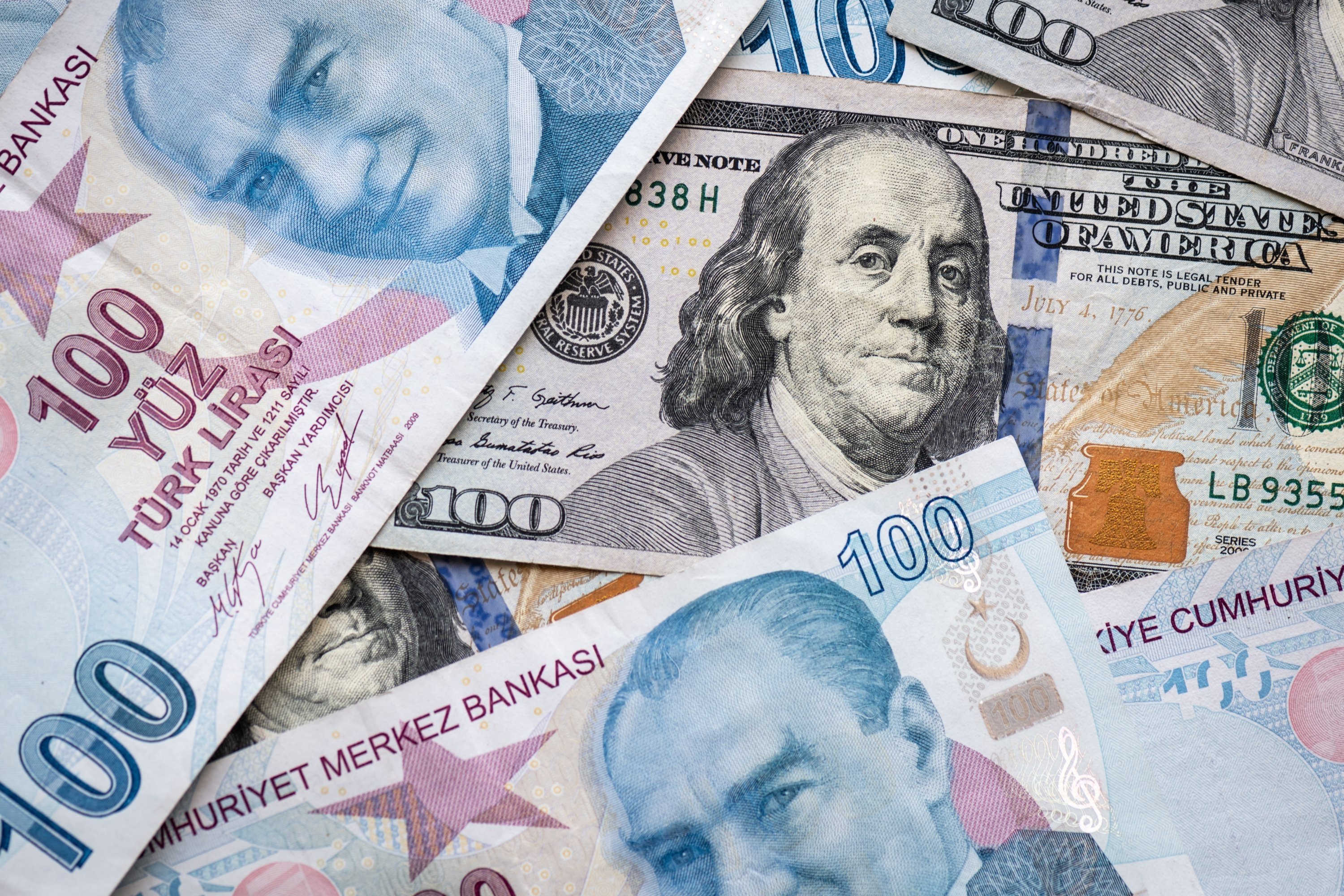 dollar to turkish lira