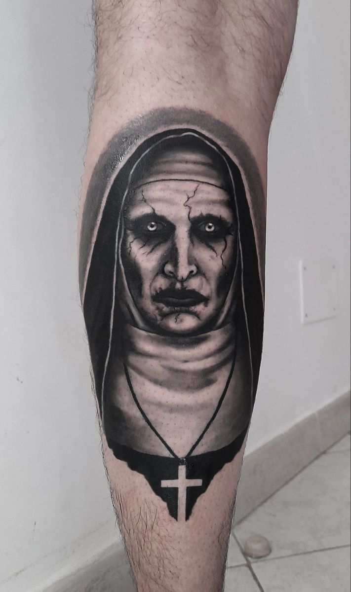 nun tattoo