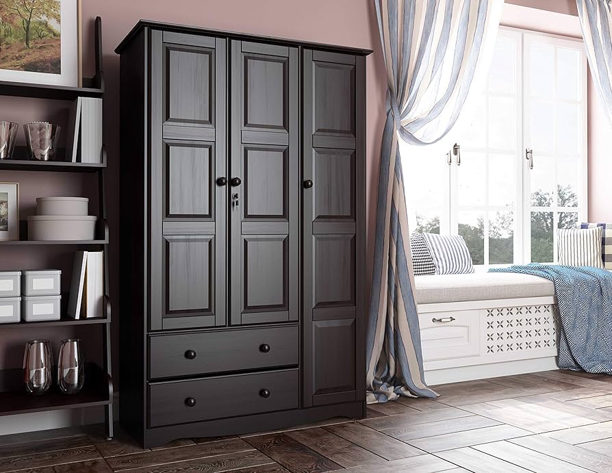 solid wood armoire wardrobe