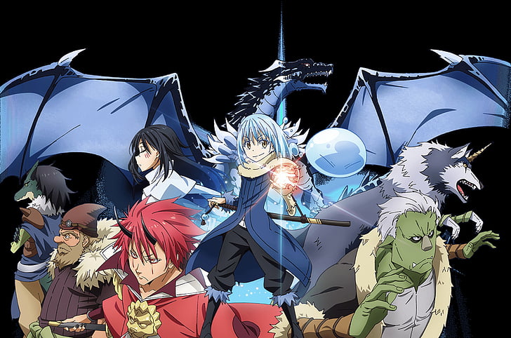 that time i got reincarnated as a slime wallpaper 4k