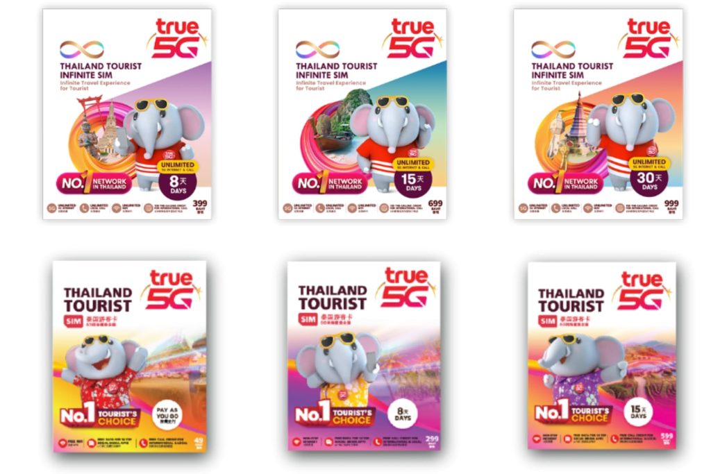 truemove tourist sim package