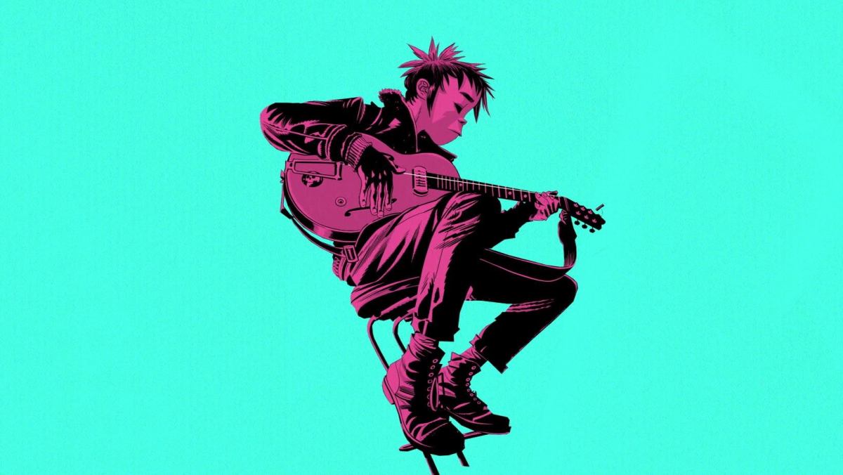 the now now gorillaz art