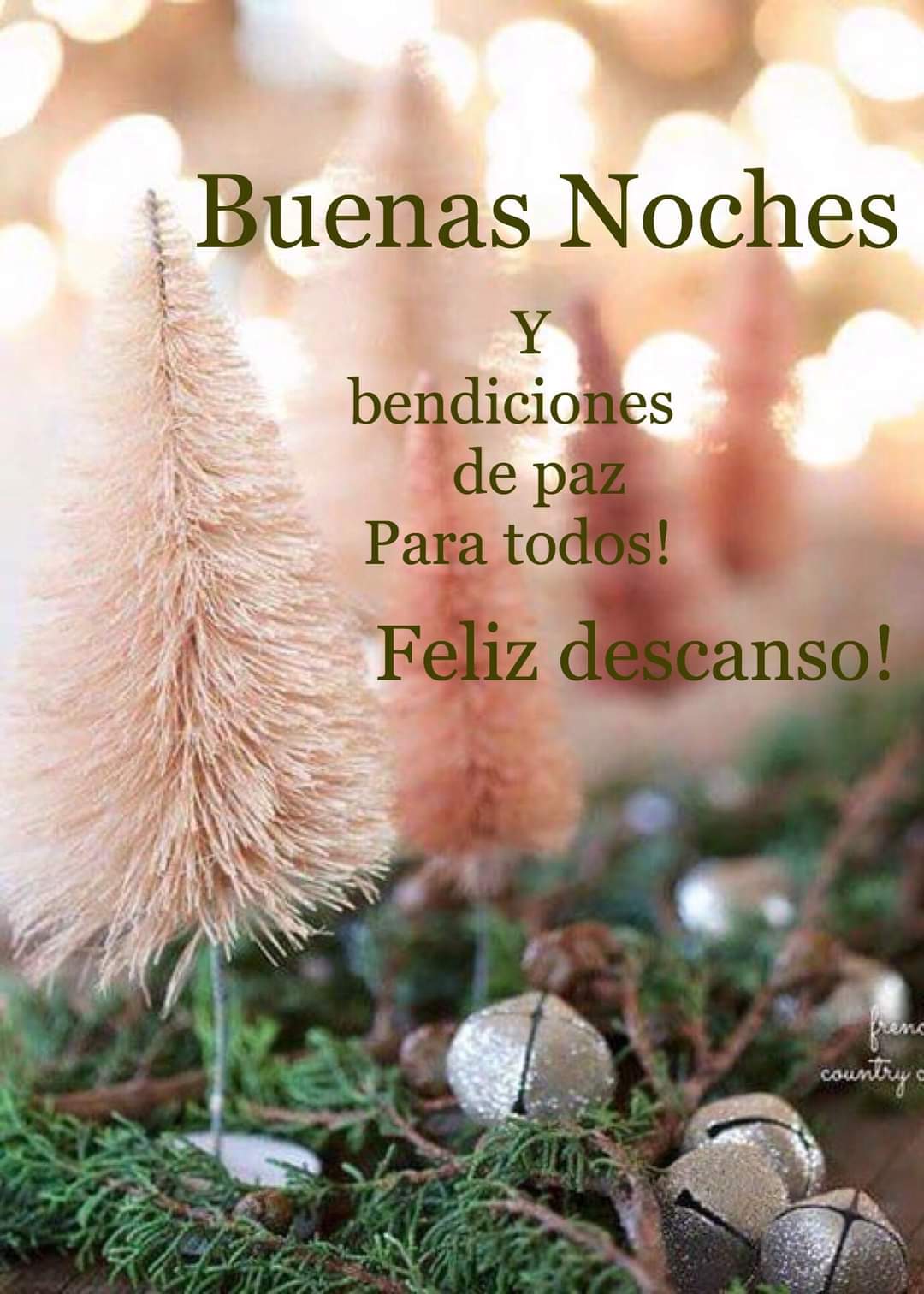 feliz descanso buenas noches bendiciones