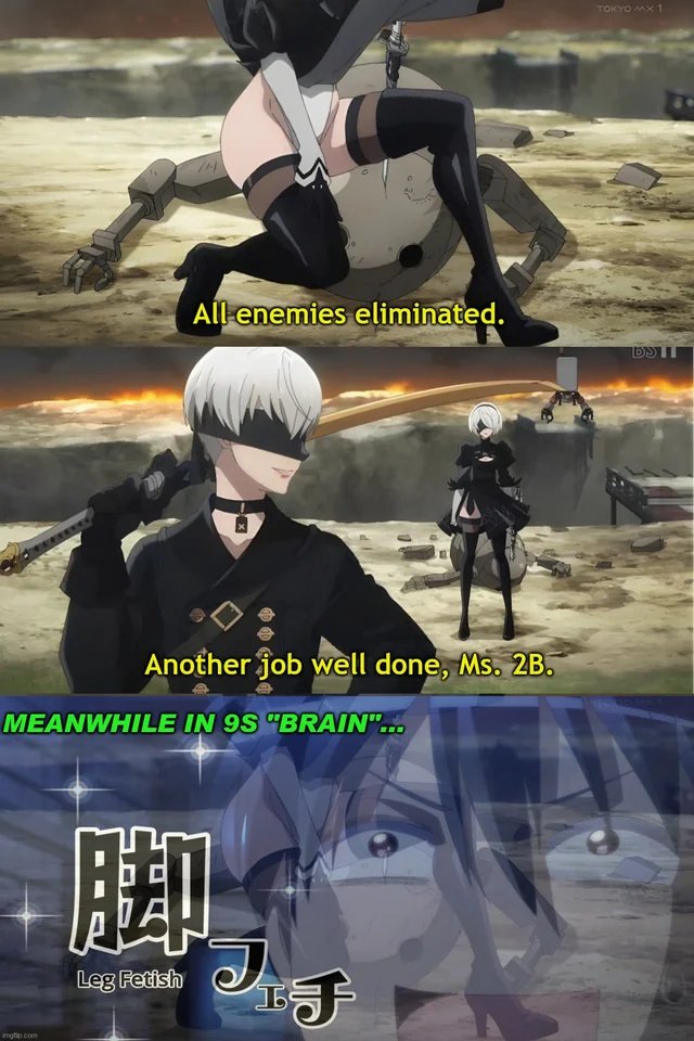 nier automata meme