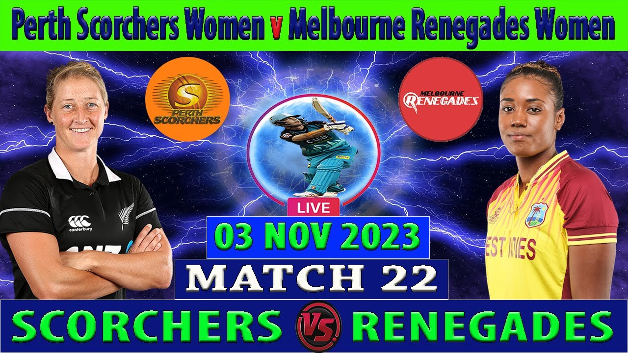 melbourne renegades vs perth scorchers timeline