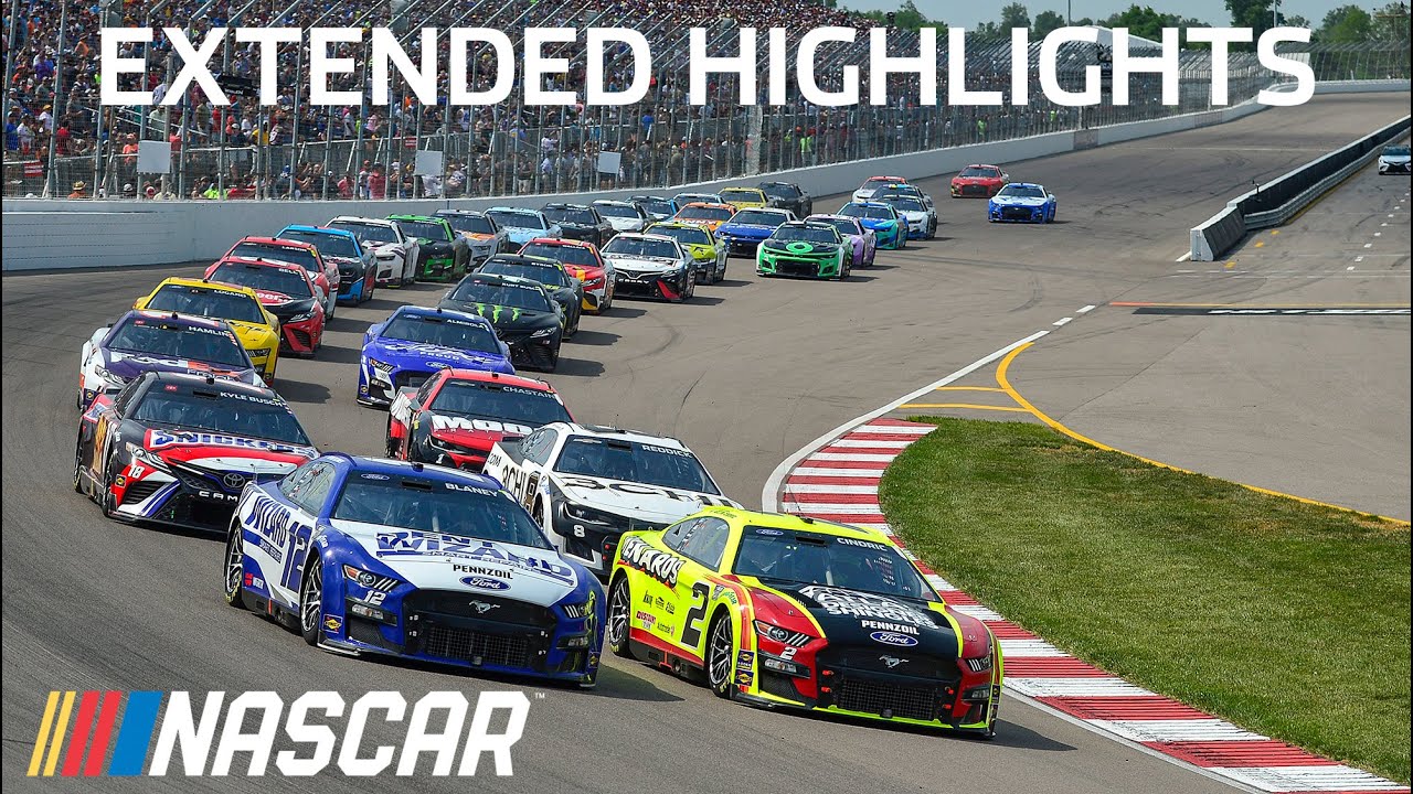 highlights of nascar race today