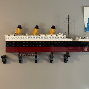 lego titanic wall mount