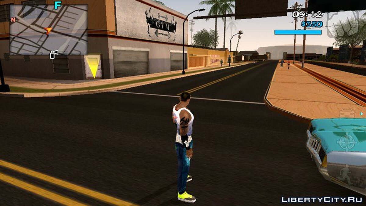 gta san andreas black road fix