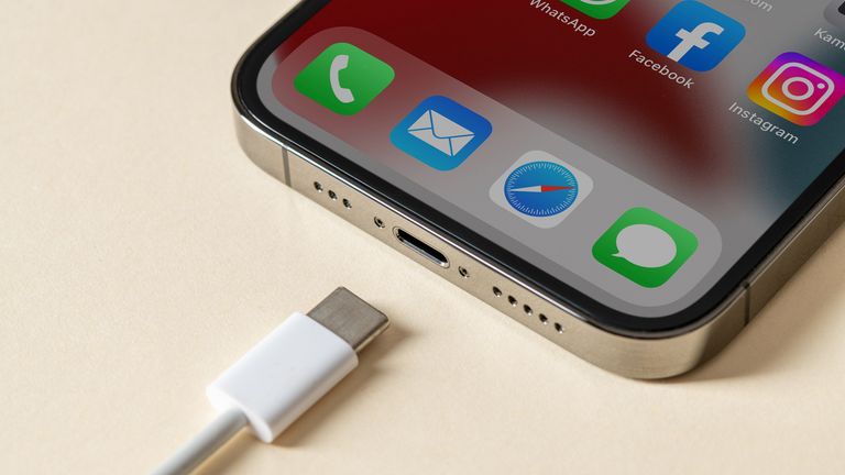 type c iphone charger