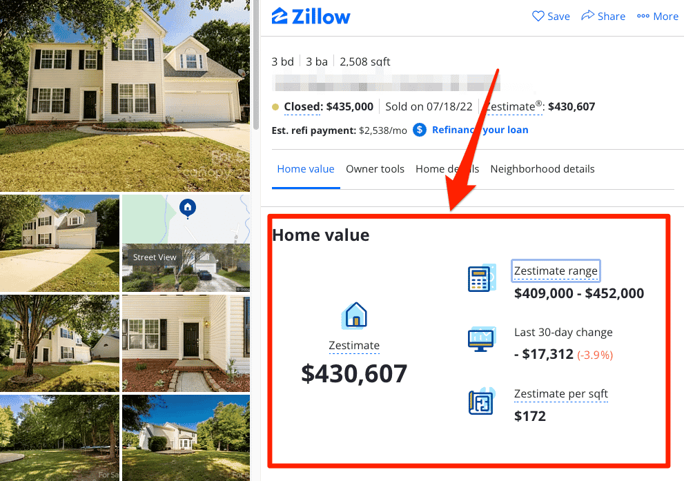 zillow proceeds calculator