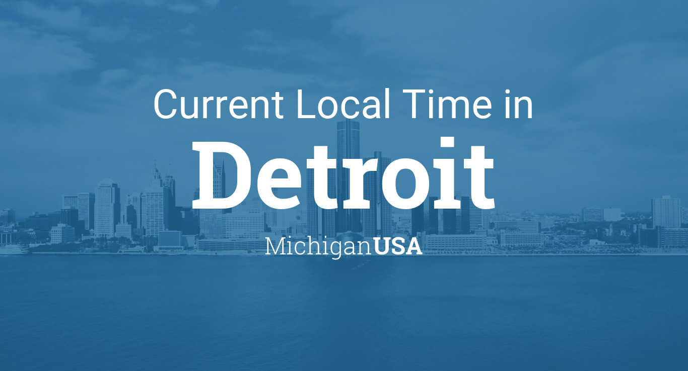 detroit time zone