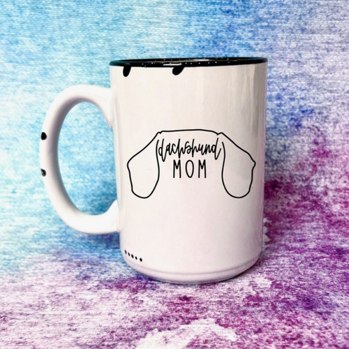 dachshund mom mug