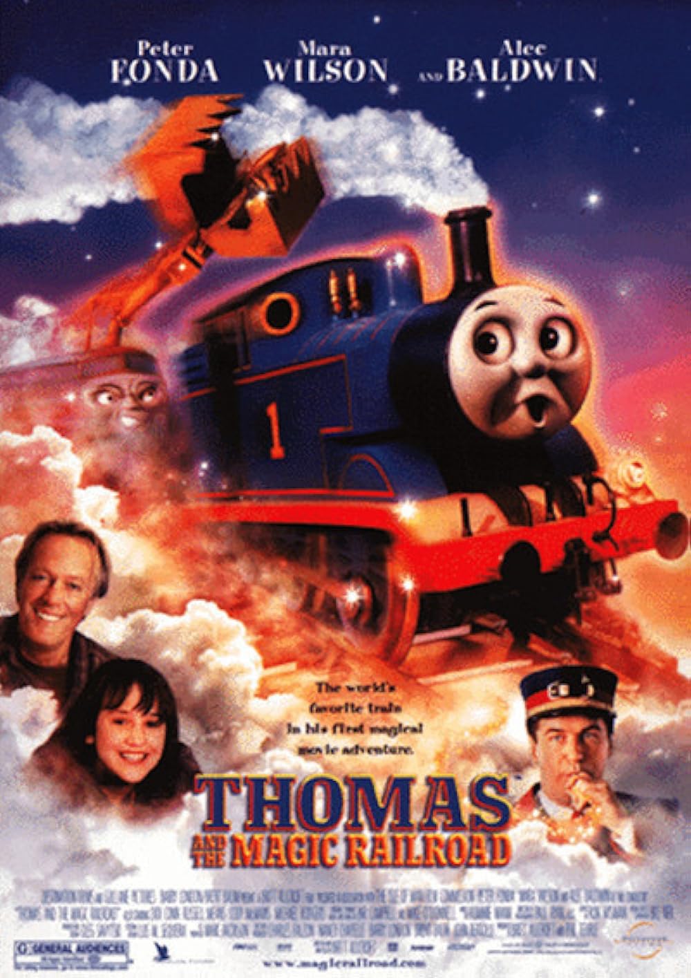 thomas and the magic railroad dvd 2000