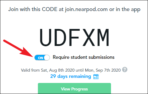 nearpod code enter