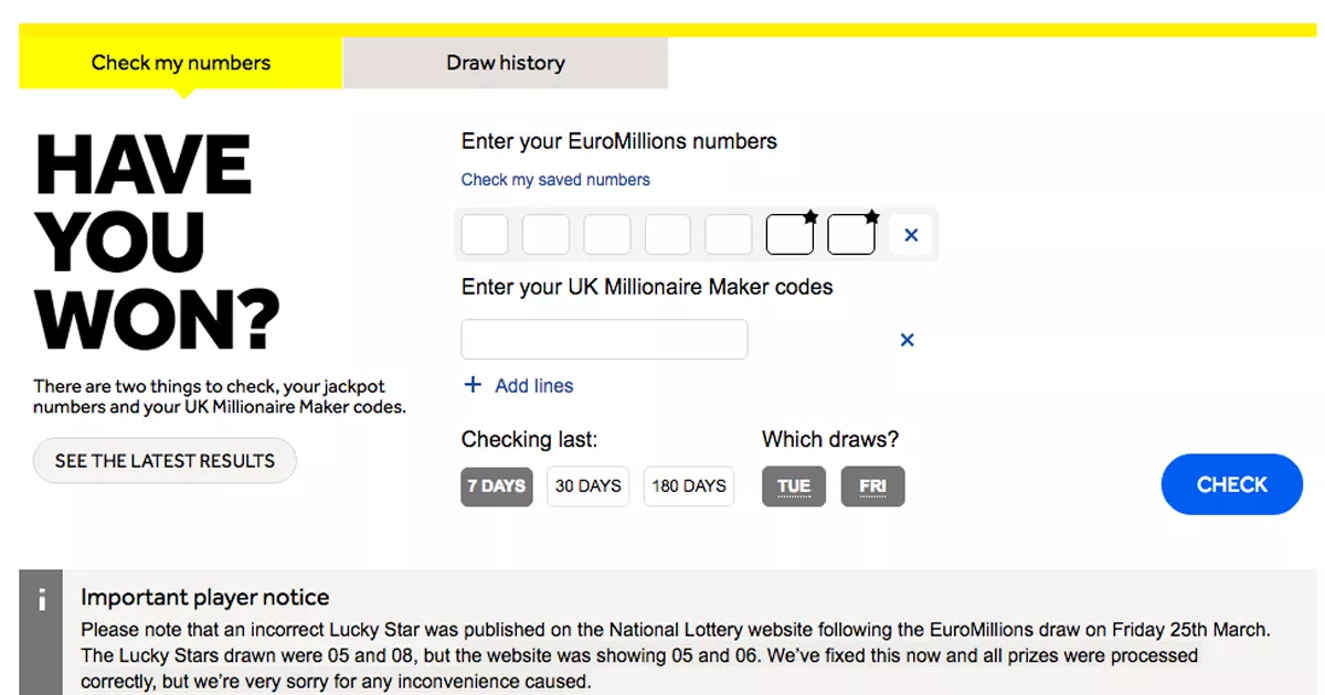 do you get anything for two lucky stars on euromillions