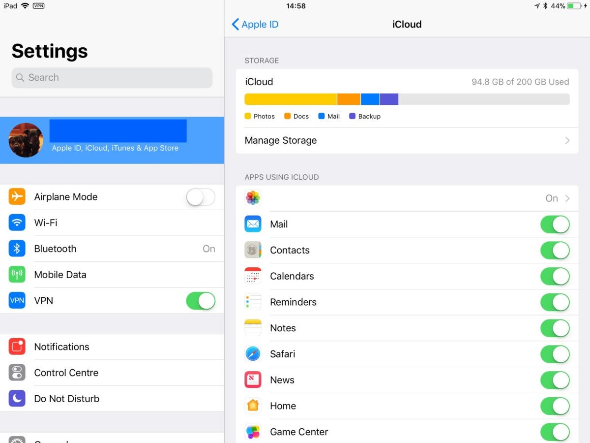 icloud storage apple