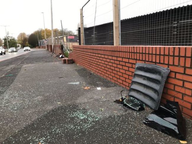 car crash oldbury