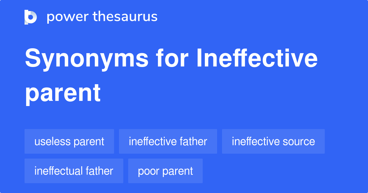 thesaurus ineffective