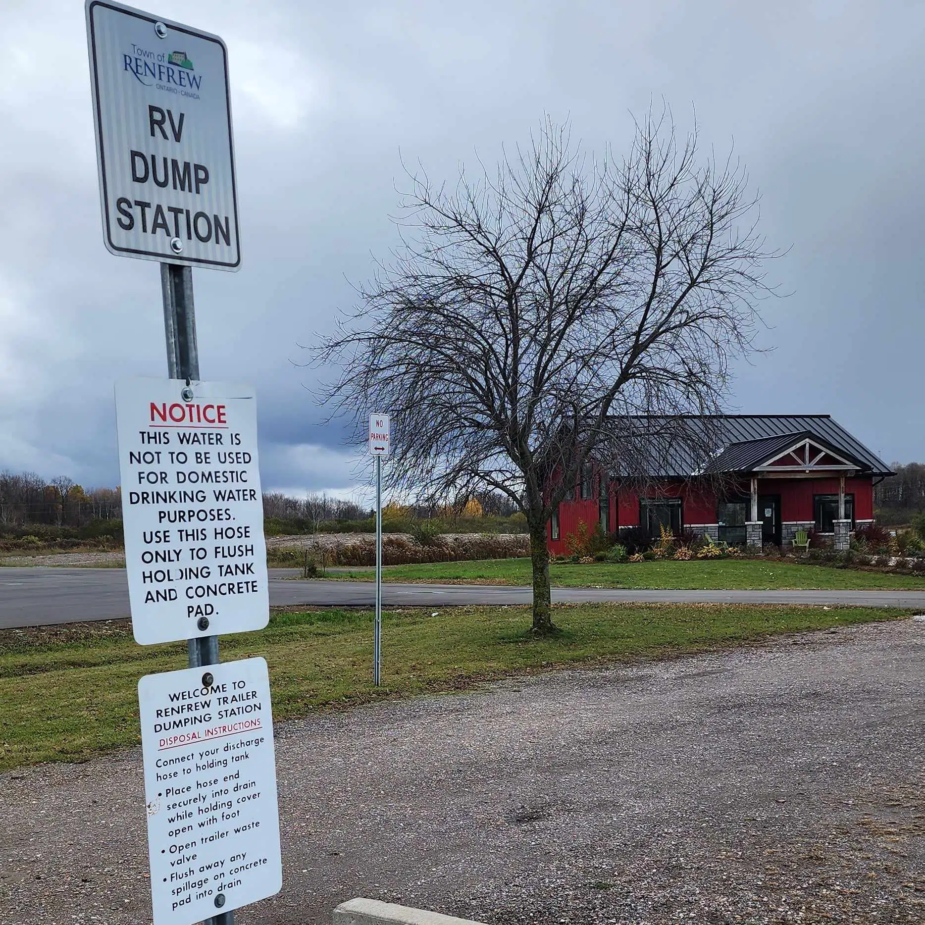 rv dump stations ontario