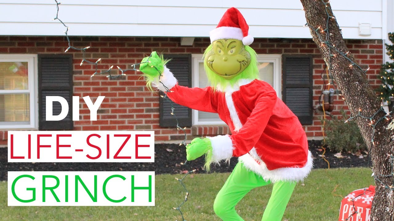 grinch outdoor decor