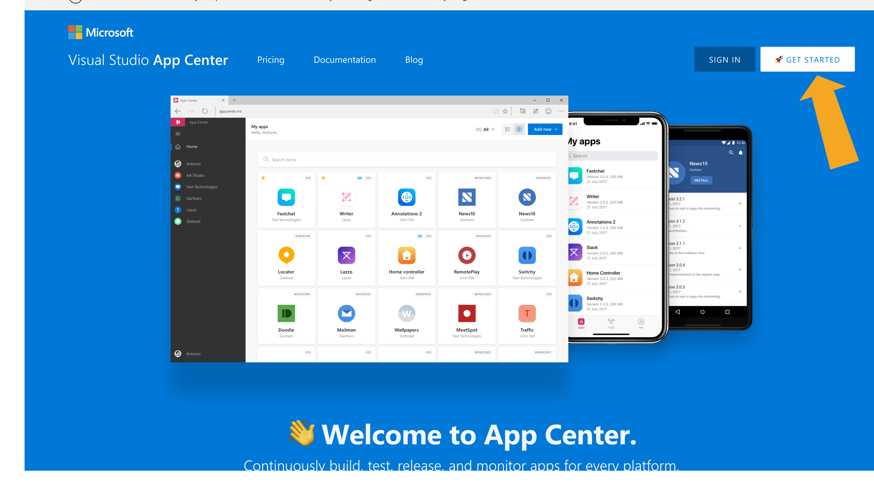 appcenter