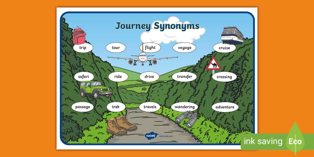 synonym for journey