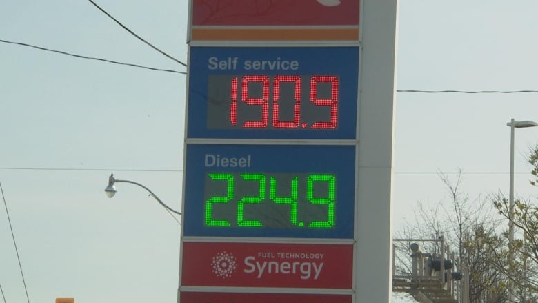 gas price in toronto today