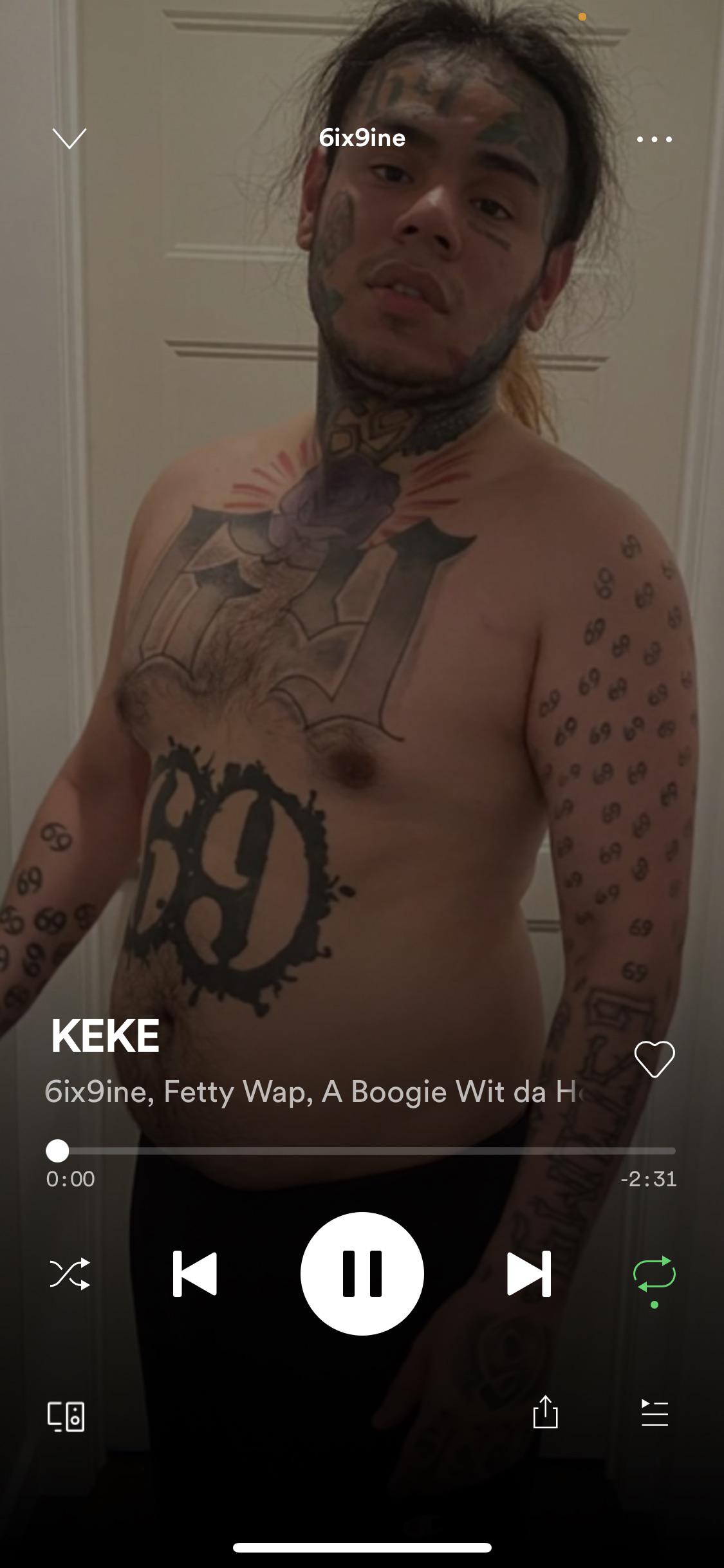 6ix9ine spotify hacker photo