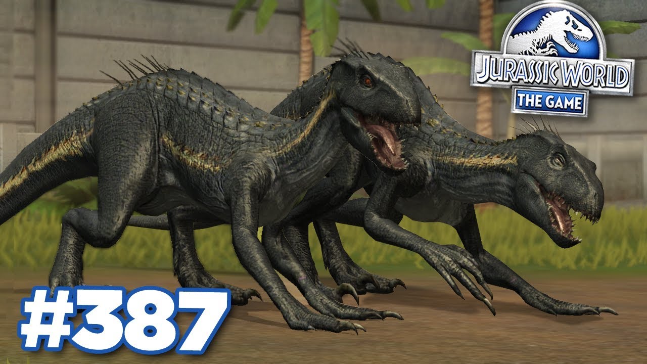 indoraptor jurassic world the game