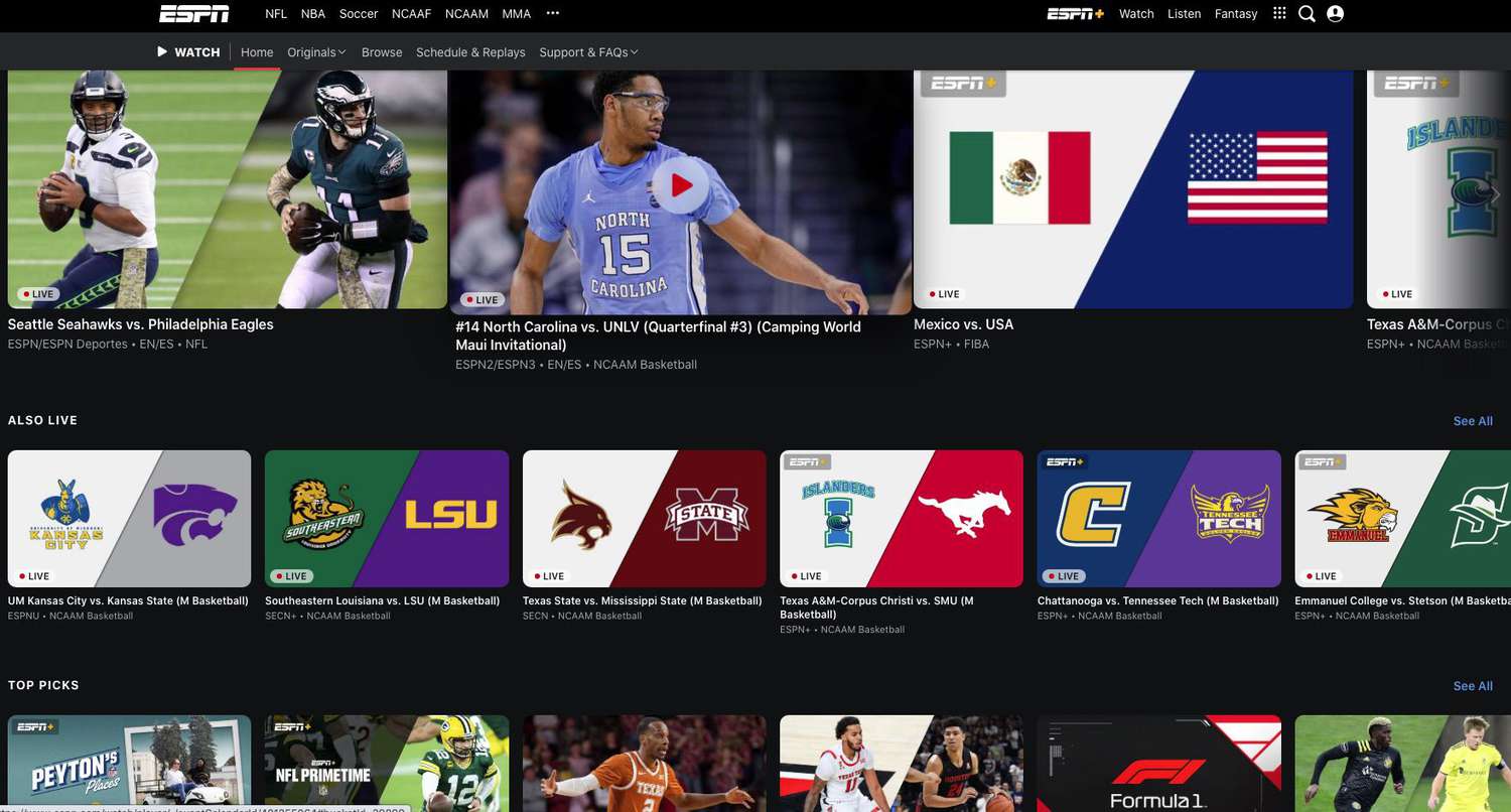 free sports streaming sites stream2watch