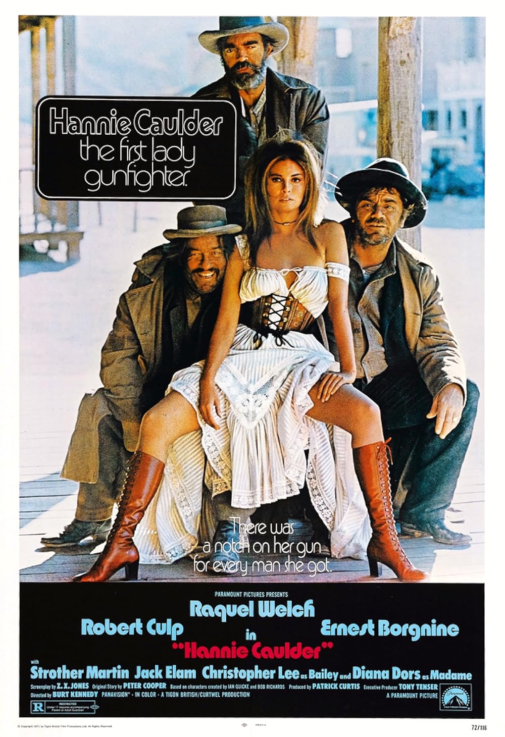 why is hannie caulder rated r