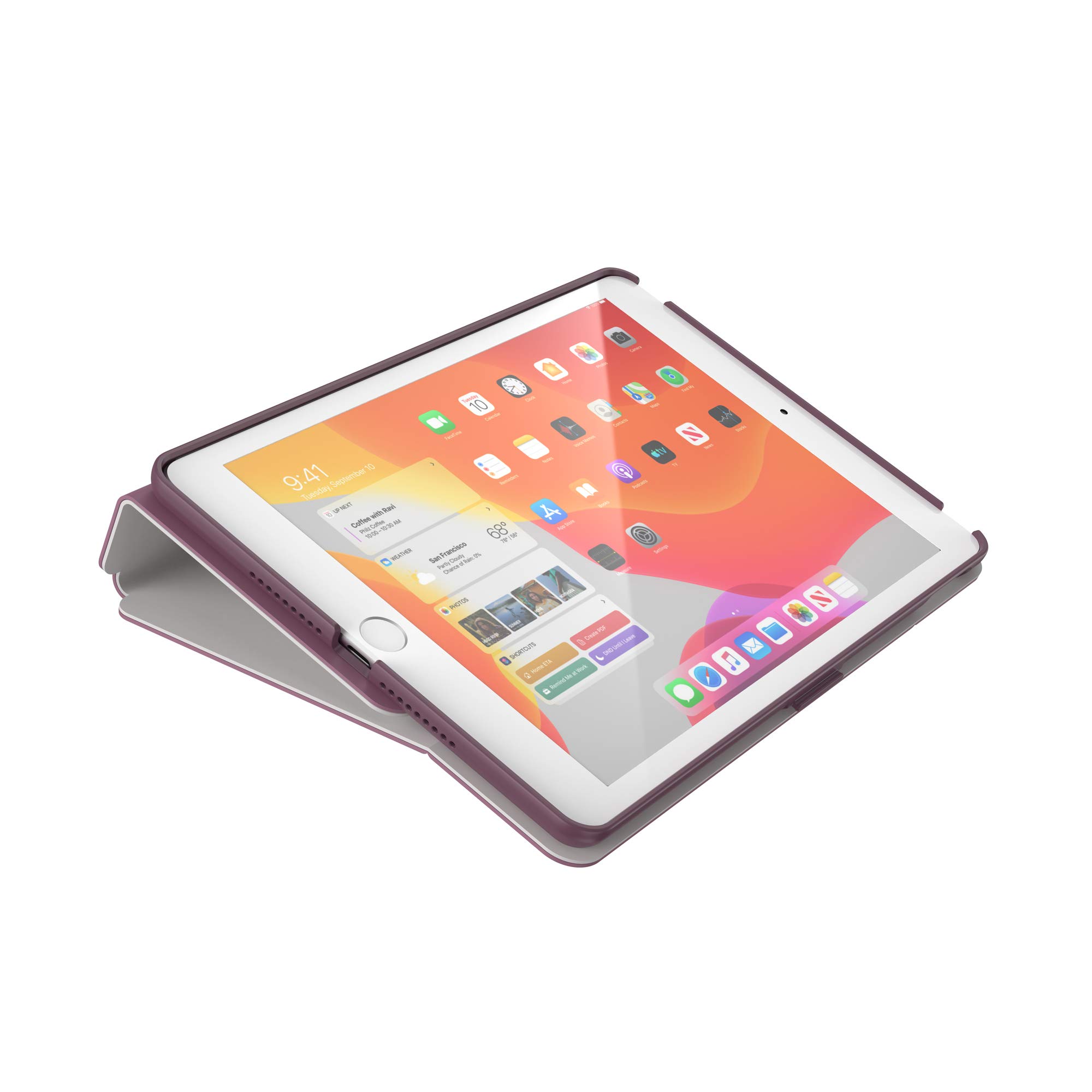 speck balance folio protective case for ipad 10.2-inch