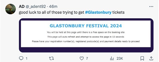 #glastonbury twitter